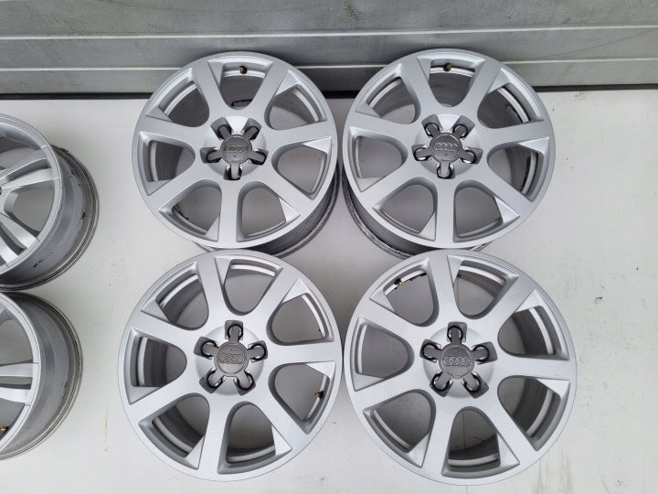 4x Alufelge 17 Zoll 7.0" 5x112 39ET 4D0601025AJ Audi C6 B8 Rim Wheel FEL3007317501uz