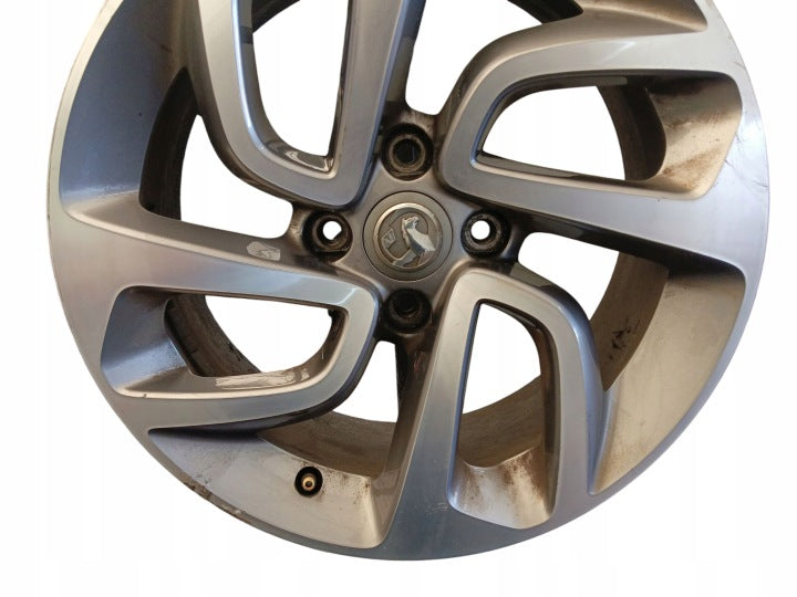 1x Alufelge 16 Zoll 6.5" 4x108 20ET Glanz Silber 39007897 Opel Crossland X FEL7153256604wd