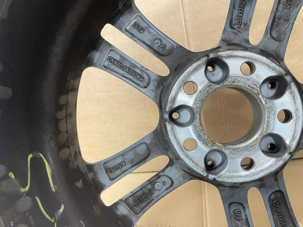 1x Alufelge 17 Zoll 6.5" 5x112 44ET Matt Graphit A1774010400 Mercedes-Benz FEL8266902643zi