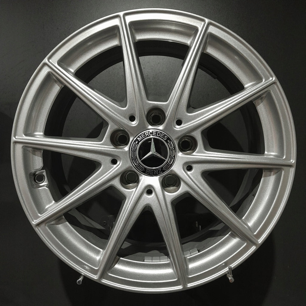 4x Alufelge 16 Zoll 6.5" 5x112 44ET Glanz Silber A1774011100 Mercedes-Benz W177 FEL7715689407jk