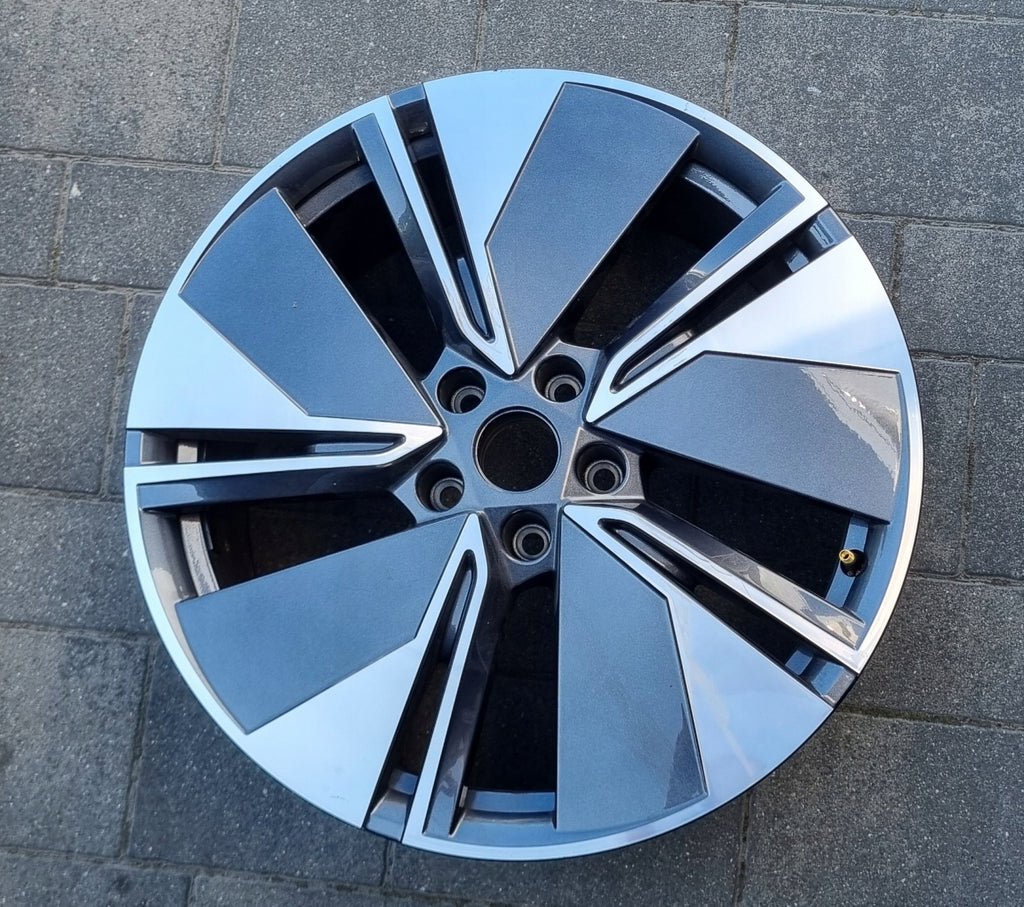 1x Alufelge 19 Zoll 8.0" 5x112 45ET 5LA601025A Skoda Enyaq Iv Rim Wheel FEL9171680516wh