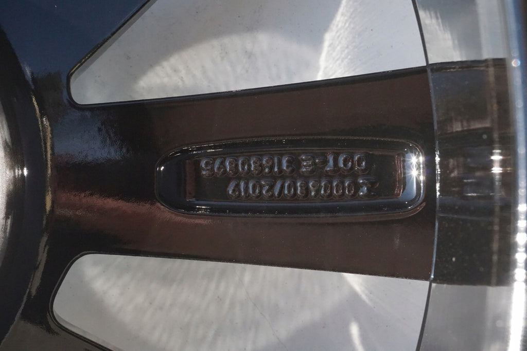 1x Alufelge 19 Zoll 8.0" 5x108 50ET Glanz Schwarz 31680895 Polestar Rim Wheel