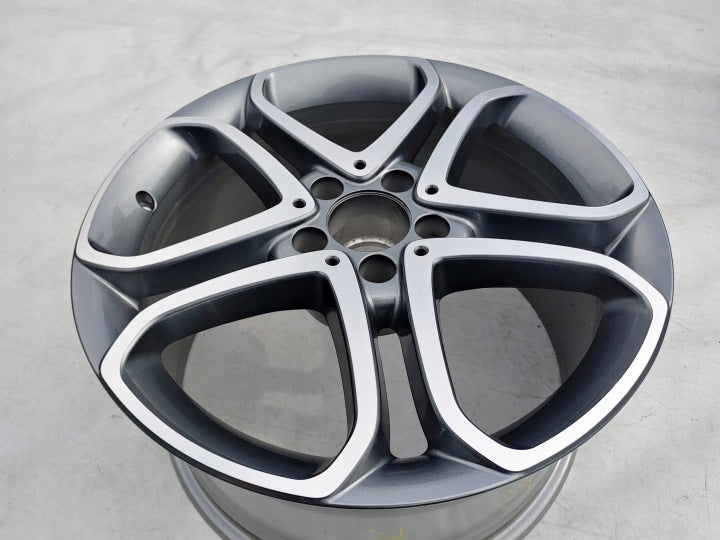 1x Alufelge 18 Zoll 9.5" 5x112 48ET Glanz Graphit A2184012402 Mercedes-Benz Cls FEL2469749508hc