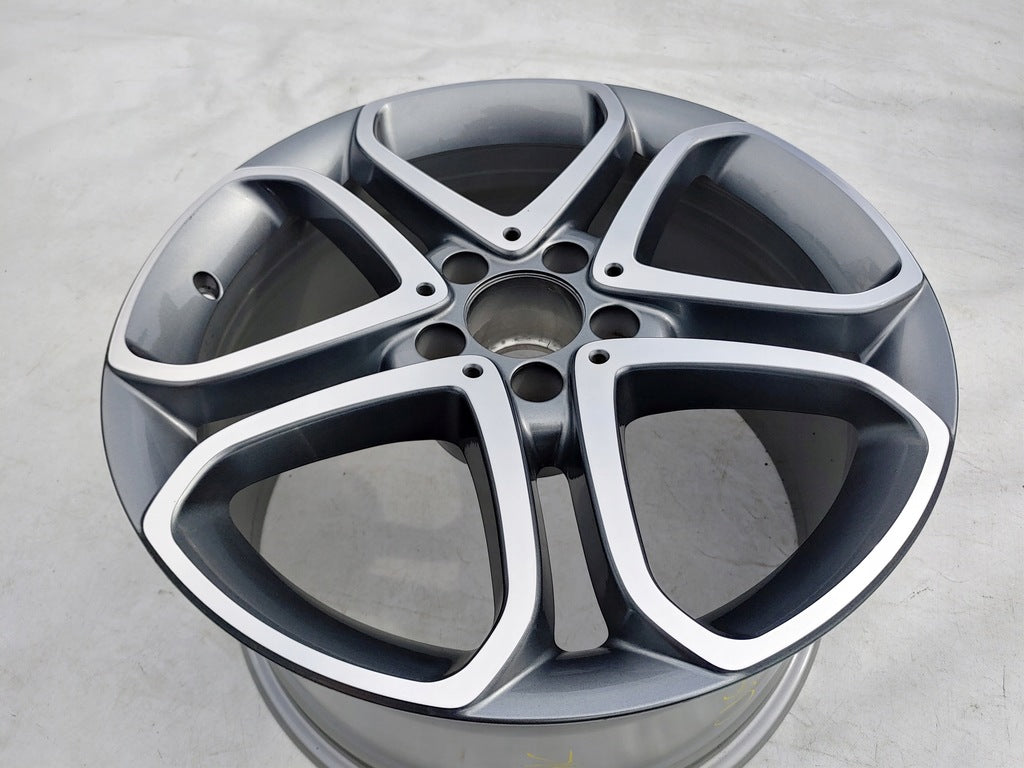 1x Alufelge 18 Zoll 9.5" 5x112 48ET Glanz Graphit A2184012402 Mercedes-Benz Cls FEL2710265313aq
