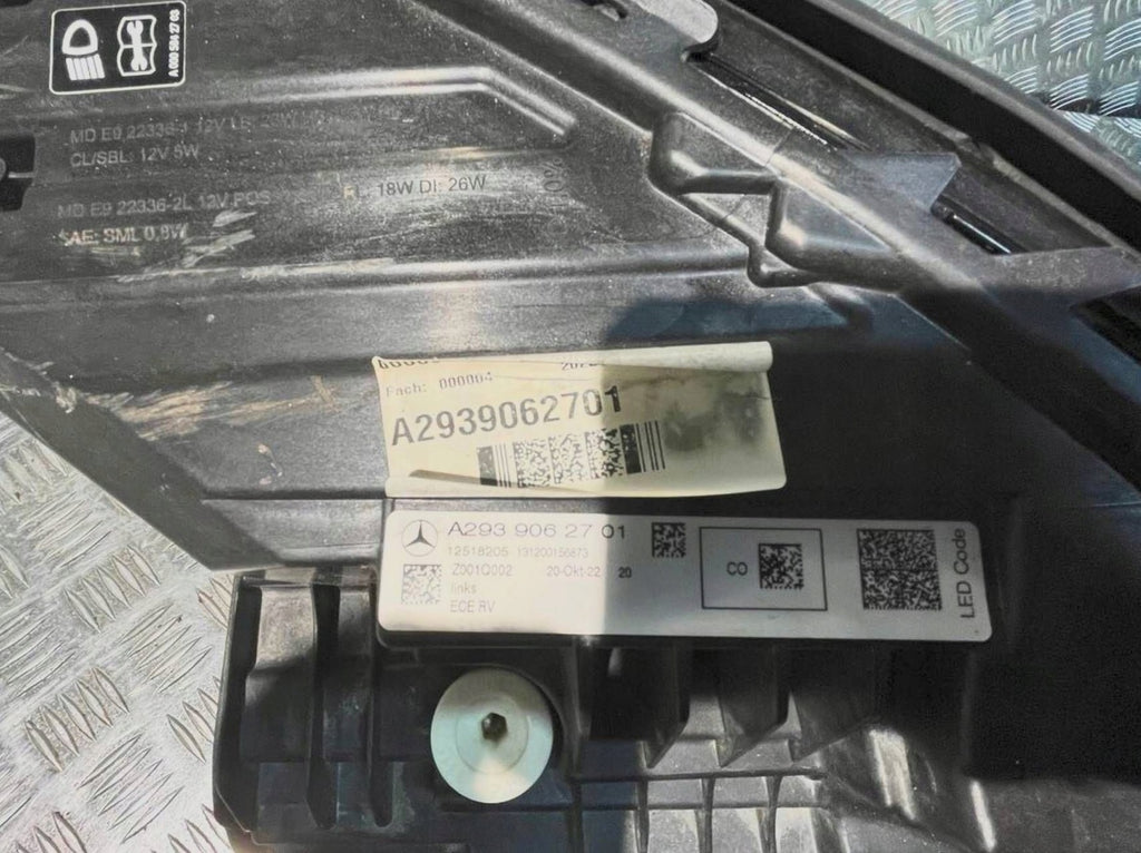 Frontscheinwerfer Mercedes-Benz Eqc W2939062701 Full LED Rechts oder Links SCH6527156966qx