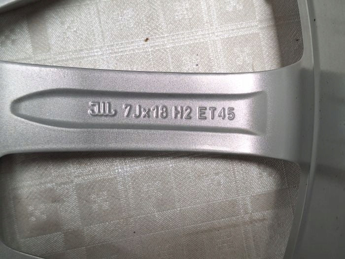 1x Alufelge 18 Zoll 7.0" 5x112 Schwarz 57A601025D 57A601025L Skoda Karoq FEL4492359916zz