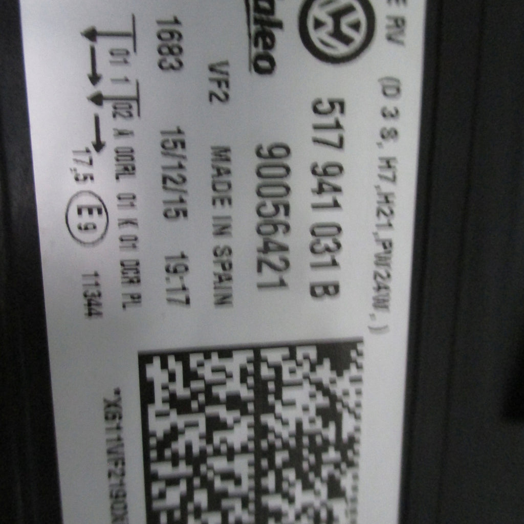 Frontscheinwerfer VW Golf Sportsvan 517941031B Xenon Links Headlight SCH3613329706ww