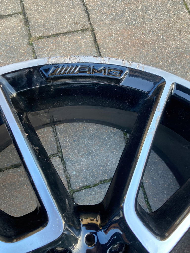 1x Alufelge 19 Zoll 8.5" 5x112 A2054012300 Mercedes-Benz W205 Rim Wheel FEL4887866086oz