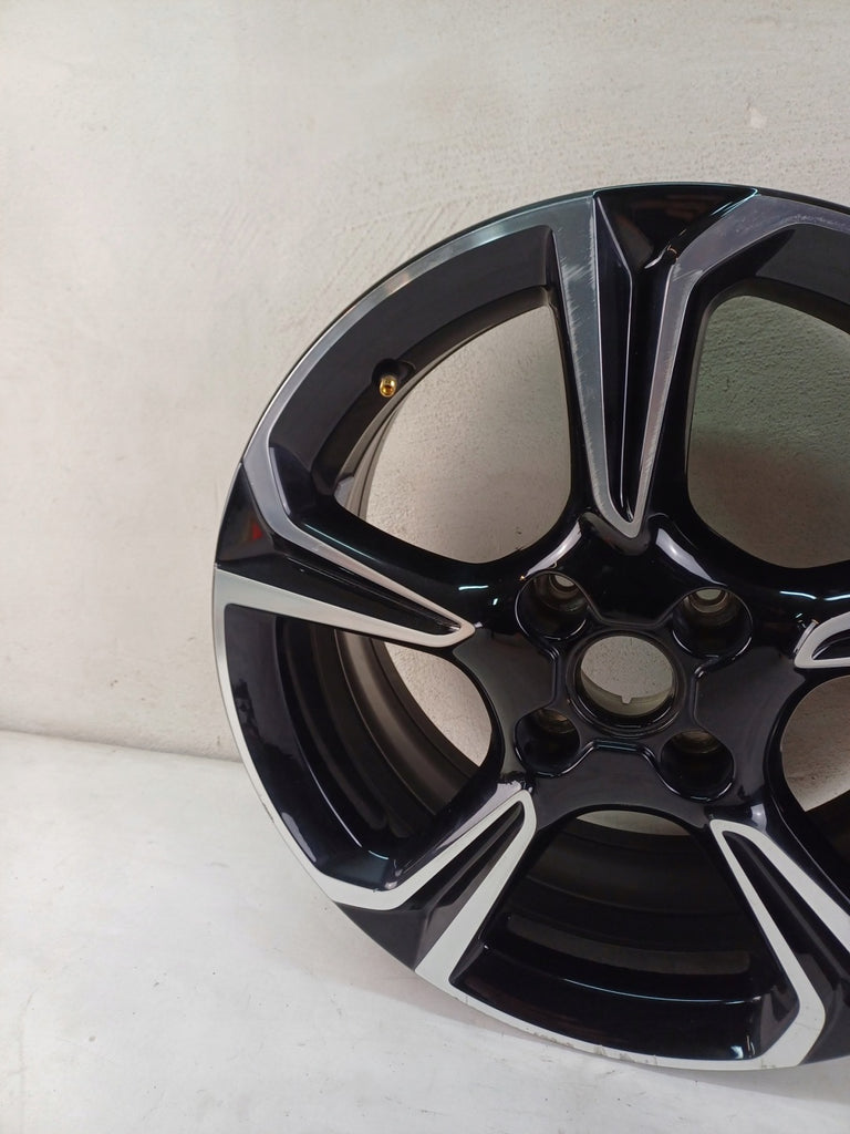1x Alufelge 17 Zoll 7.0" 4x108 38ET Glanz Schwarz 9832281680 Opel Corsa F FEL6135877617so