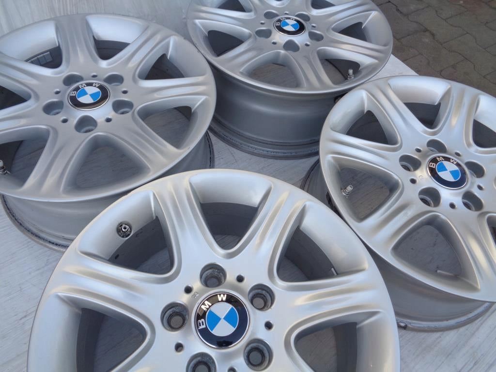 4x Alufelge 16 Zoll 7.0" 5x120 40ET Glanz Silber 6796201 BMW 1 F21 E81 E87 F20 FEL1067246461dh