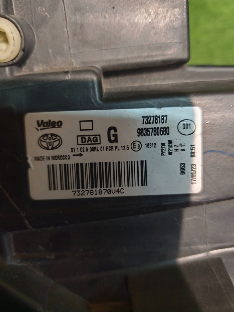 Frontscheinwerfer Toyota Proace City Verso 73278187 Links Scheinwerfer Headlight SCH6272210999qr