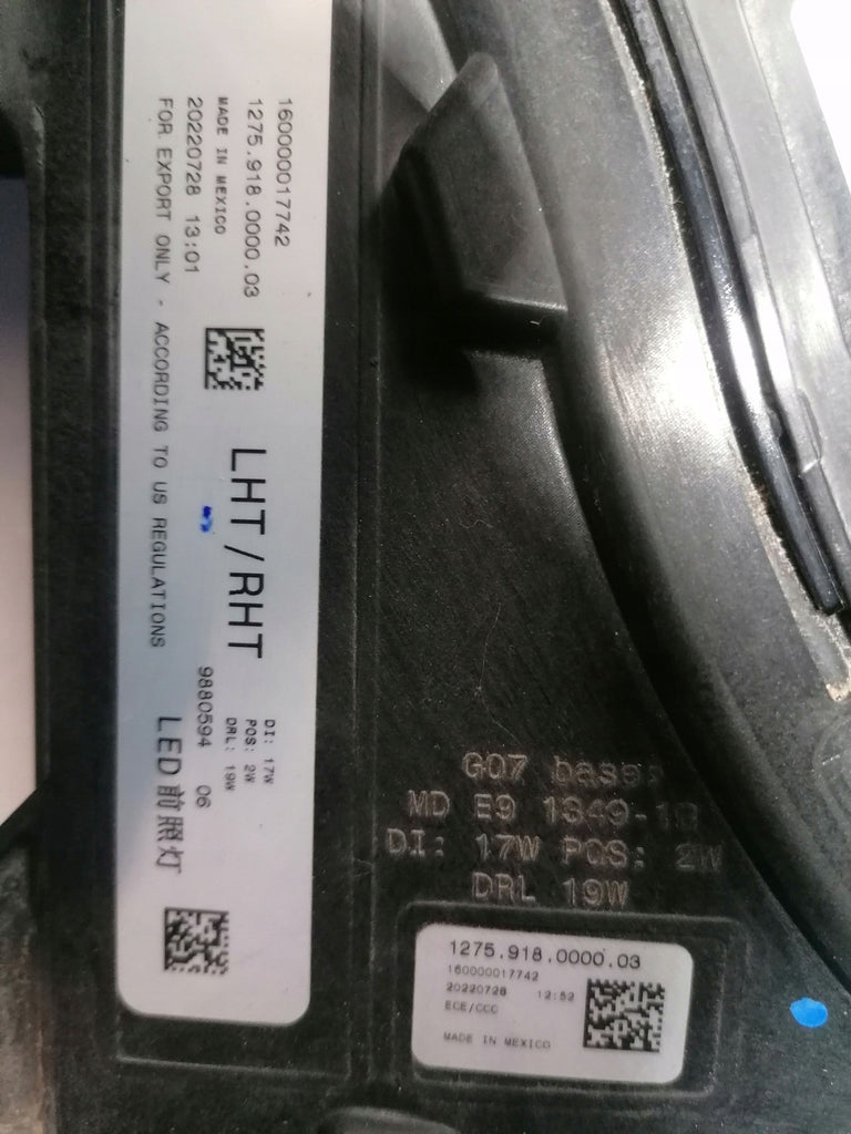 Frontscheinwerfer BMW X7 G07 9880594 5A9CFA4 5A9CFA4-4 Full LED Ein Satz SCH8705880701it