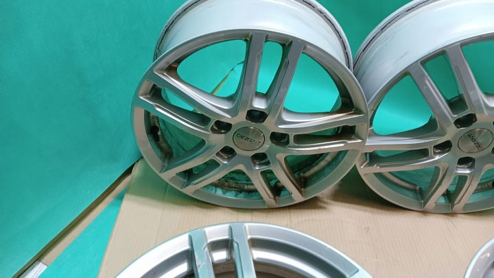 4x Alufelge 16 Zoll 6.5" 5x112 41ET Matt Silber Audi I Rim Wheel FEL2030078134dr