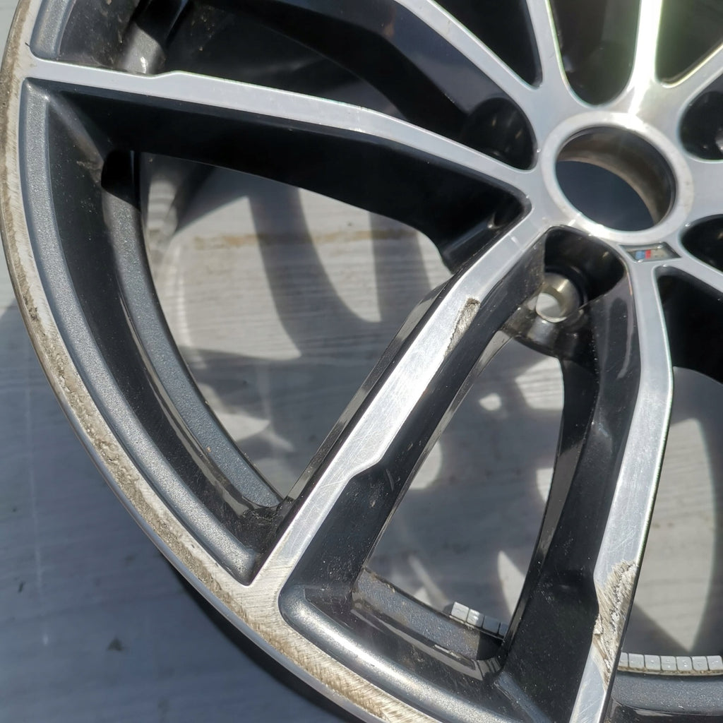 1x Alufelge 18 Zoll 8.0" 5x112 30ET Glanz Graphit 8093405 BMW 5 G31 G30 FEL7666143967kc