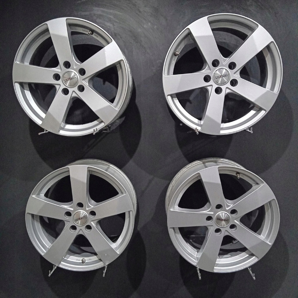 4x Alufelge 17 Zoll 7.5" 5x112 35ET Glanz Silber Audi C7 Rim Wheel FEL8229612738rx