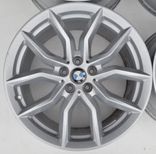 Laden Sie das Bild in den Galerie-Viewer, 4x Alufelge 19 Zoll 9.0" 5x112 38ET Glanz Silber 6880685 BMW X5 G05 G06 FEL2008645860xv