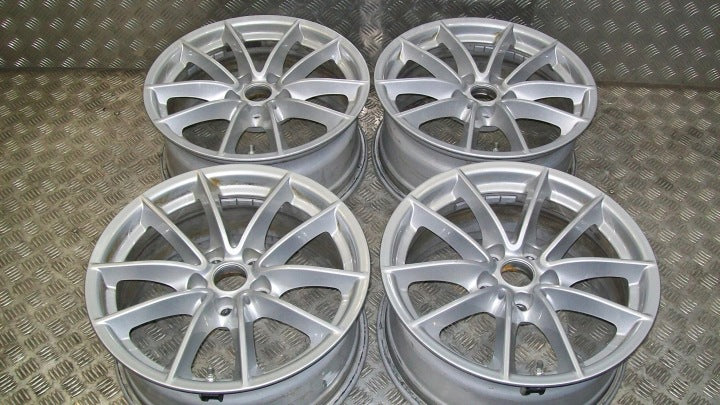 4x Alufelge 17 Zoll 7.5" 5x112 27ET Glanz Silber 6868217 BMW 5 G30 G32 G11 FEL5069586299vu