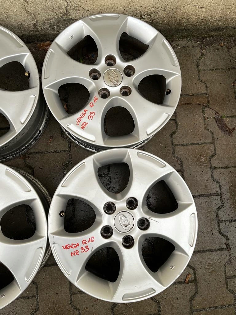 4x Alufelge 16 Zoll 6.0" 5x114.3 529101P100 Hyundai Ix20 Rim Wheel FEL1884979786my