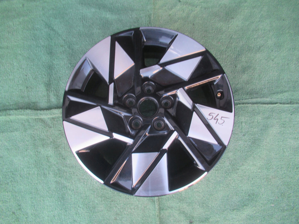 1x Alufelge 18 Zoll 8.0" 5x114.3 50ET Glanz Schwarz 52910-BE300 Hyundai Kona FEL6056554117ql