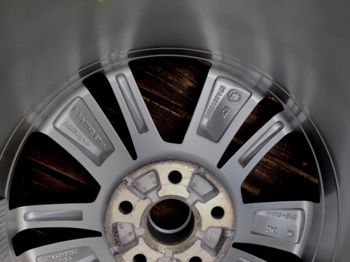 1x Alufelge 17 Zoll 7.0" 5x112 45ET Glanz Silber 57A601025C Skoda Karoq FEL7402745295vz