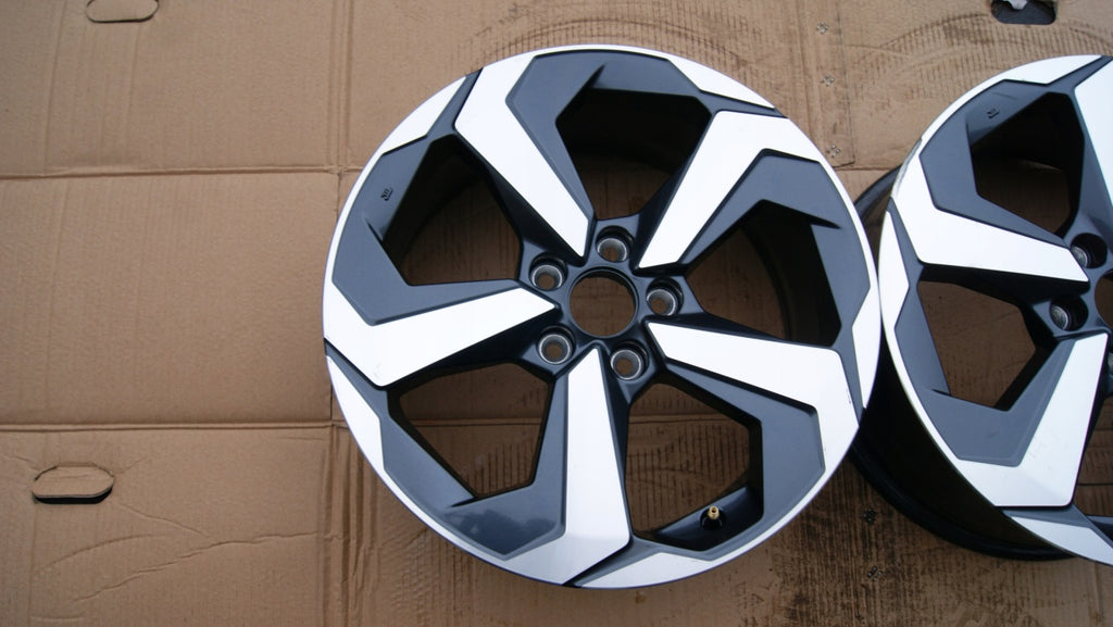 1x Alufelge 18 Zoll 7.5" 5x114.3 45ET Glanz Graphit Mg Qashqai I Rim Wheel FEL7706270096py