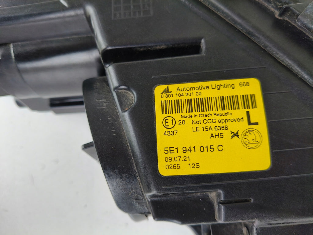 Frontscheinwerfer Skoda Octavia III 16-KAA 5E1941015C LED Links Headlight SCH8598486938fv