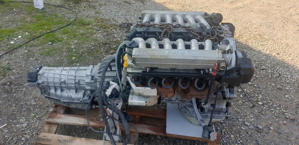 Motor BMW E31 E32 M70B50 5.0 300PS 220kW Benzin Engine Unkomplett