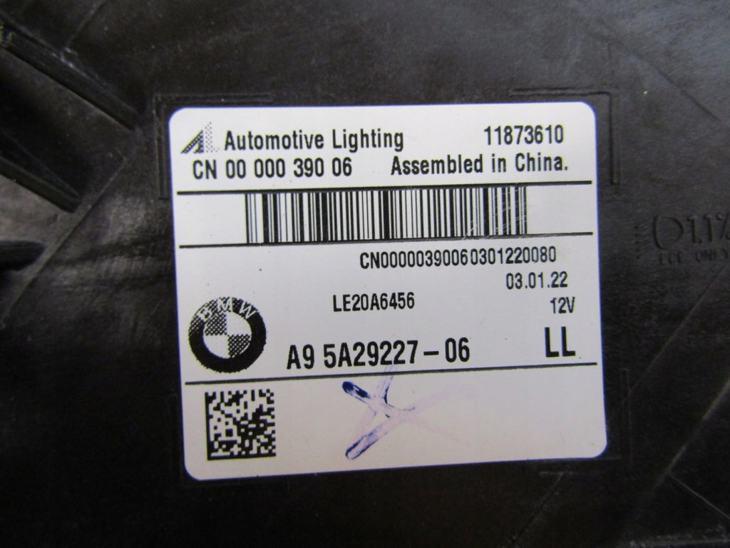 Frontscheinwerfer BMW X3 G01 G02 5A29227-06 LED Links Scheinwerfer Headlight SCH2941930336lo