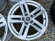 Load image into Gallery viewer, 4x Alufelge 17 Zoll 7.0" 5x112 42ET Glanz Silber 8W0601025P Audi A4 B8 Rim Wheel FEL5520448073aw