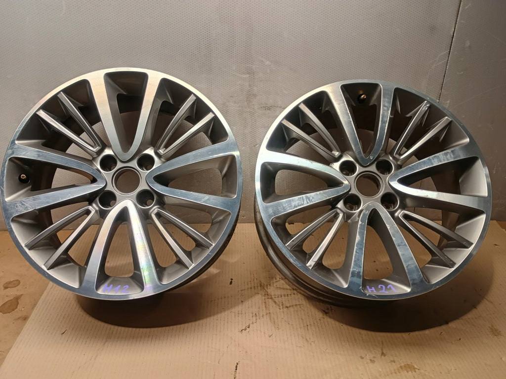 1x Alufelge 17 Zoll 6.5" 4x108 20ET Glanz Grau 672044871 Mg Crossland Rim Wheel FEL6958084279uf