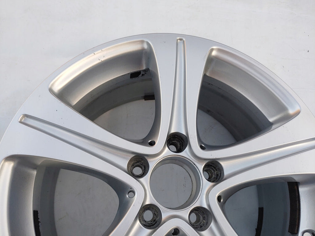 1x Alufelge 17 Zoll 7.5" 5x112 40ET Glanz Silber A2134011200 Mercedes-Benz