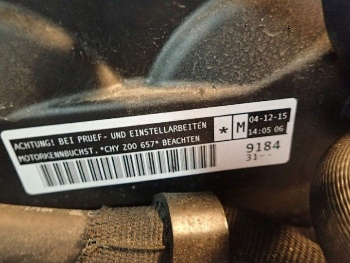 Motor Skoda Fabia III CHY 1.0 MPI 18TKm 2015 Benzin Engine Komplett MOT6860895349rx