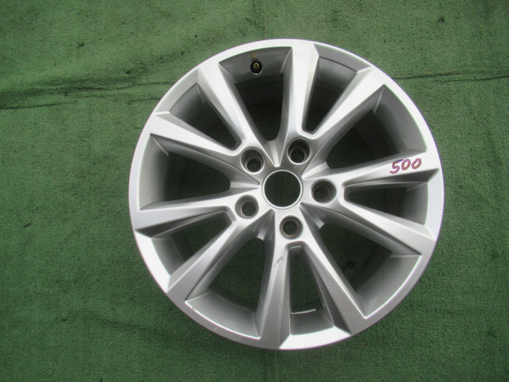 1x Alufelge 18 Zoll 8.0" 5x130 53ET Glanz Silber 7P6601025C VW Touareg 7p6 FEL2679947369ze