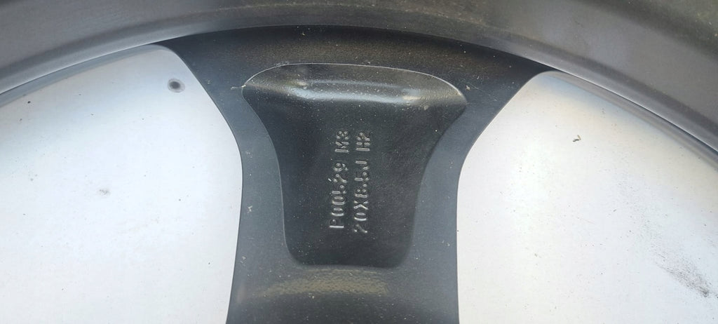 1x Alufelge 20 Zoll 8.5" 5x120 43ET Glanz P0225283 Rim Wheel FEL5422774597et