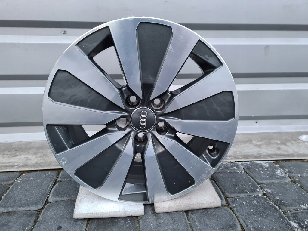 1x Alufelge 16 Zoll 6.5" 5x100 40ET Audi Rim Wheel