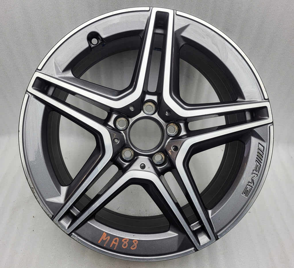 1x Alufelge 18 Zoll 7.5" 5x112 49ET A1774011500 Mercedes-Benz Cla C118 Rim Wheel FEL5317643532sm