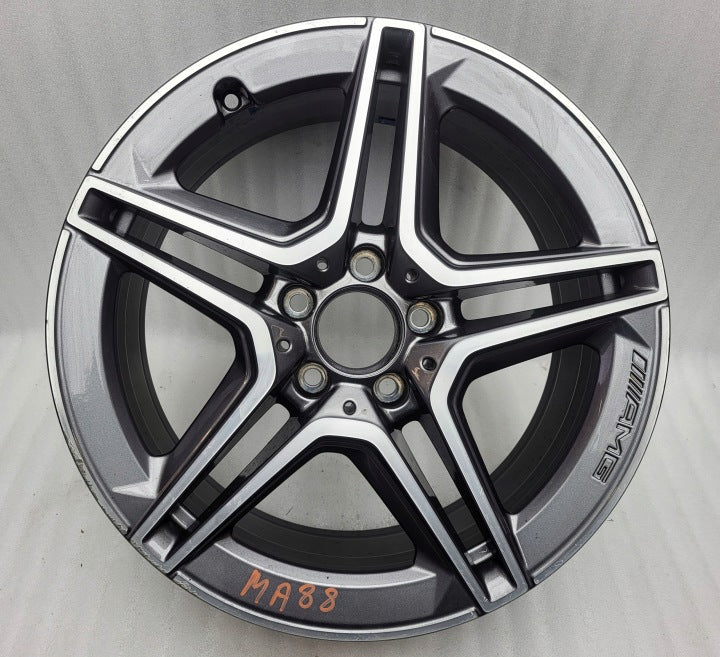 1x Alufelge 18 Zoll 7.5" 5x112 49ET A1774011500 Mercedes-Benz Cla C118 Rim Wheel FEL5317643532sm