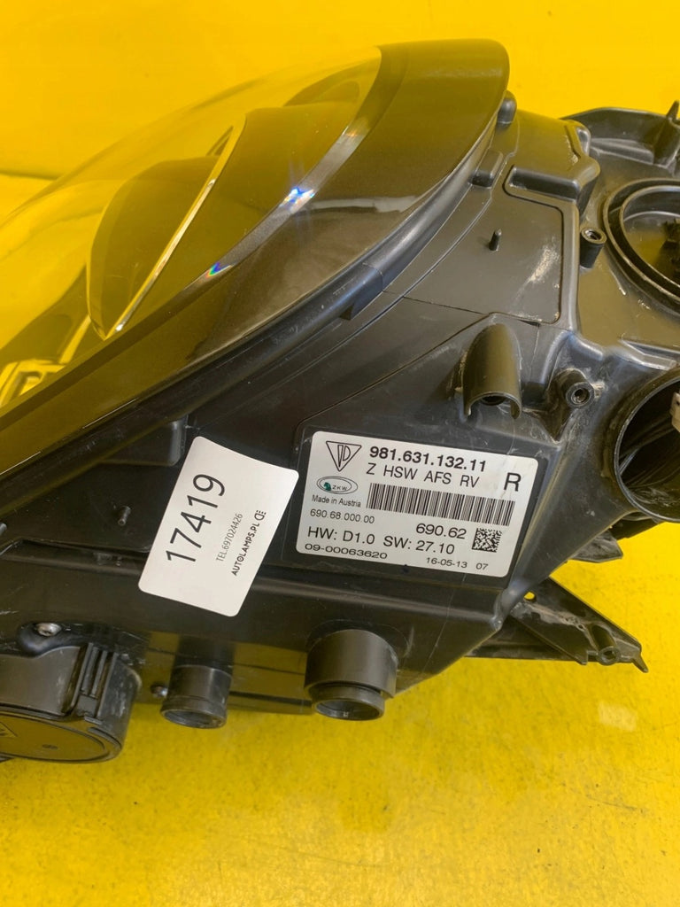 Frontscheinwerfer Porsche 981 98163113211 Xenon Rechts Scheinwerfer Headlight SCH5516489265hq