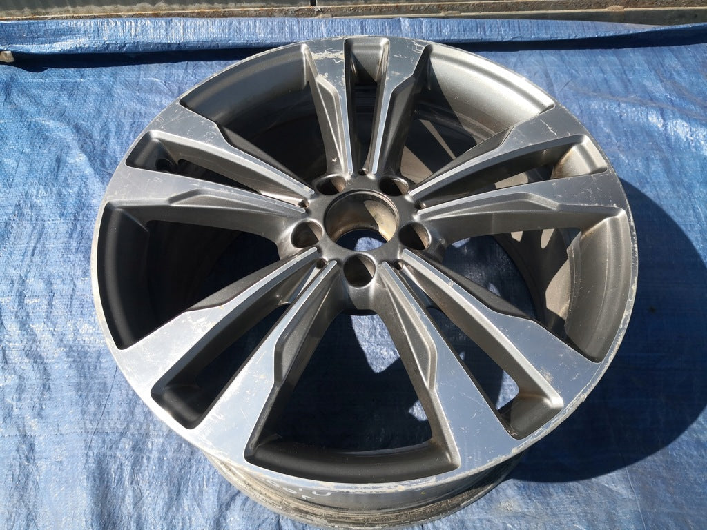 1x Alufelge 19 Zoll 9.5" 5x112 48ET Glanz Grau A2184012602 Mercedes-Benz Cls FEL7154831704aw