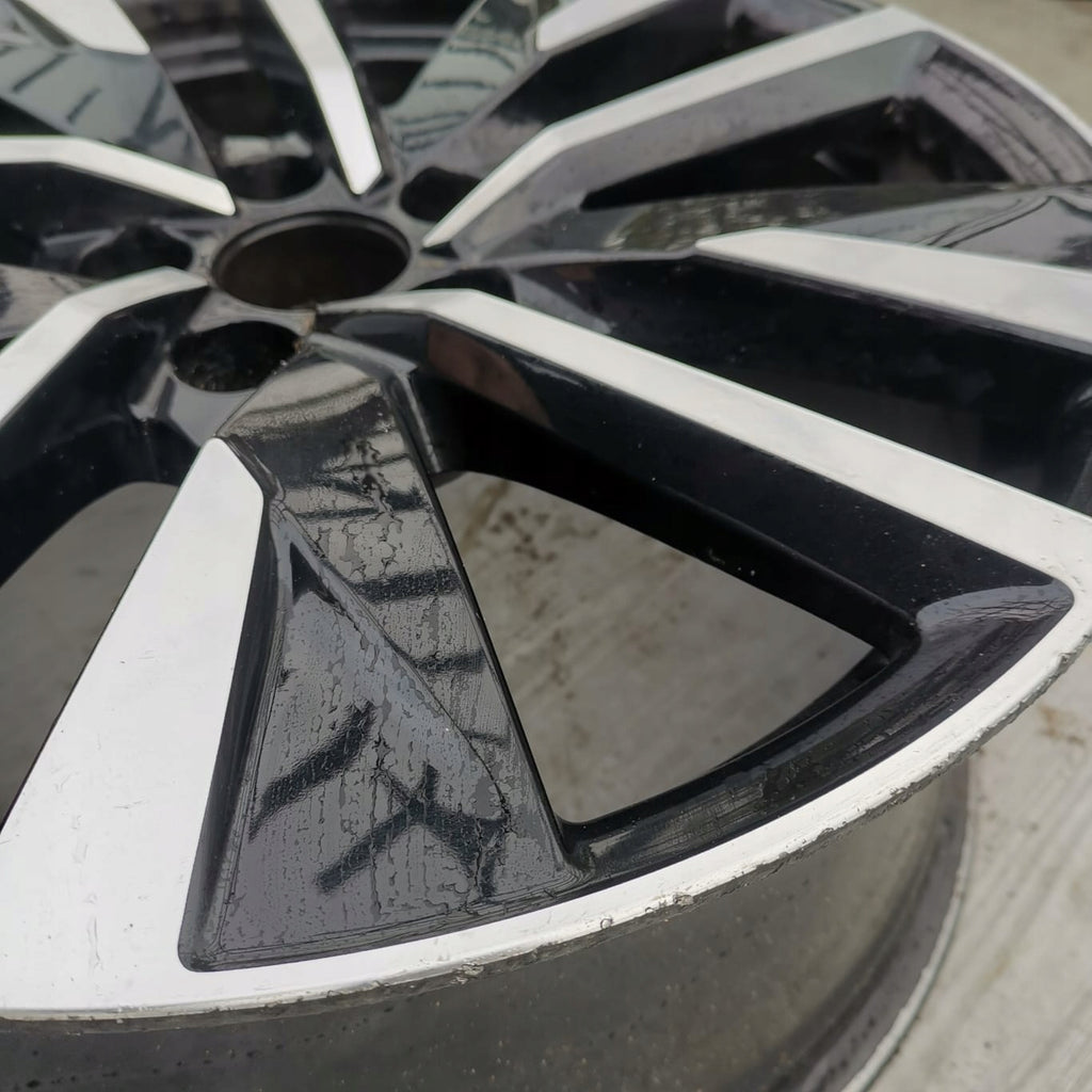 1x Alufelge 18 Zoll 8.0" 5x108 44ET Glanz Schwarz 9814118277 Peugeot 508 Ii FEL2999054239xj