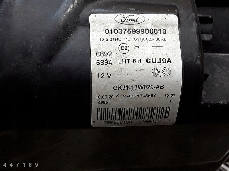 Frontscheinwerfer Ford Transit GK3113W029AB Rechts Scheinwerfer Headlight SCH3373002396qb