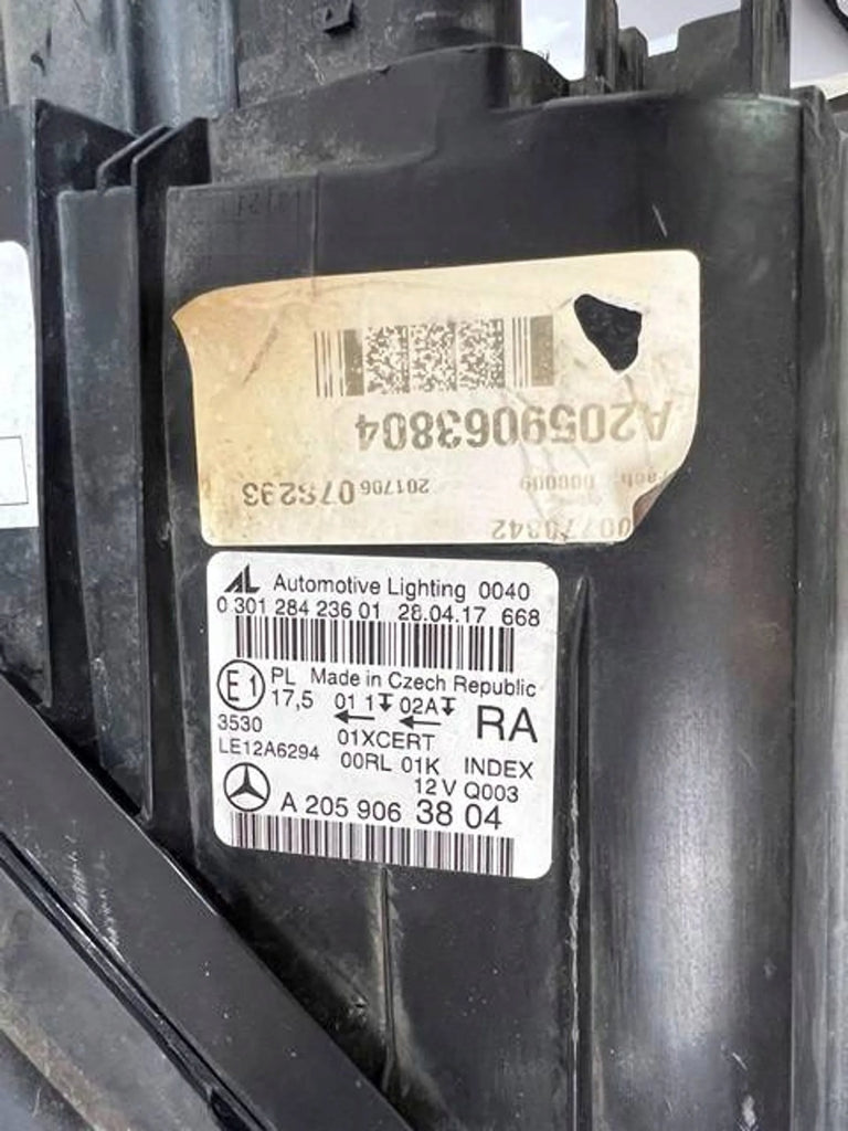 Frontscheinwerfer Mercedes-Benz W205 A2059063704 A2059063804 Rechts oder Links SCH9422380475oz