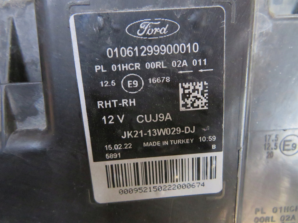 Frontscheinwerfer Ford Transit Custom JK21-13W029-DJ Rechts Headlight SCH1932925295dd