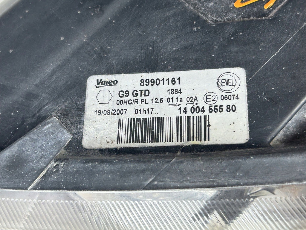 Frontscheinwerfer Citroën Jumpy 89901161 Links Scheinwerfer Headlight SCH7118872914xi