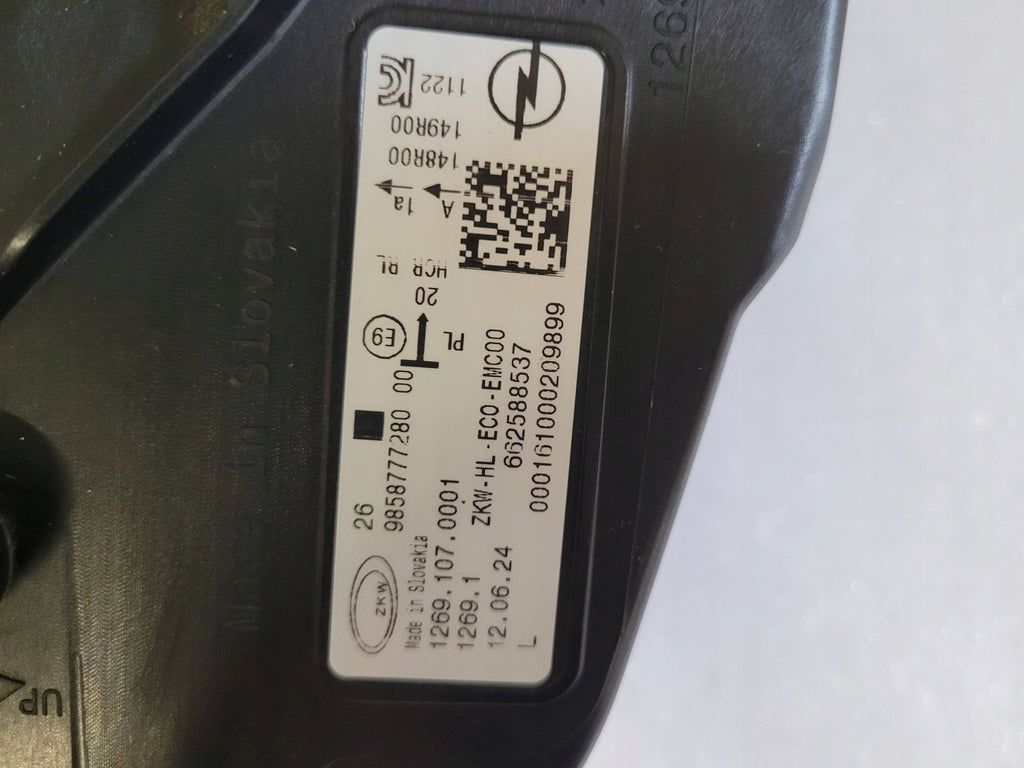 Frontscheinwerfer Opel Astra L 9858777280 Links Scheinwerfer Headlight SCH9416862444wc