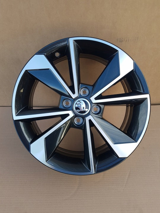 1x Alufelge 16 Zoll 6.0" 4x100 43ET 1ST601025J Skoda Citigo Rim Wheel FEL1818388388hg