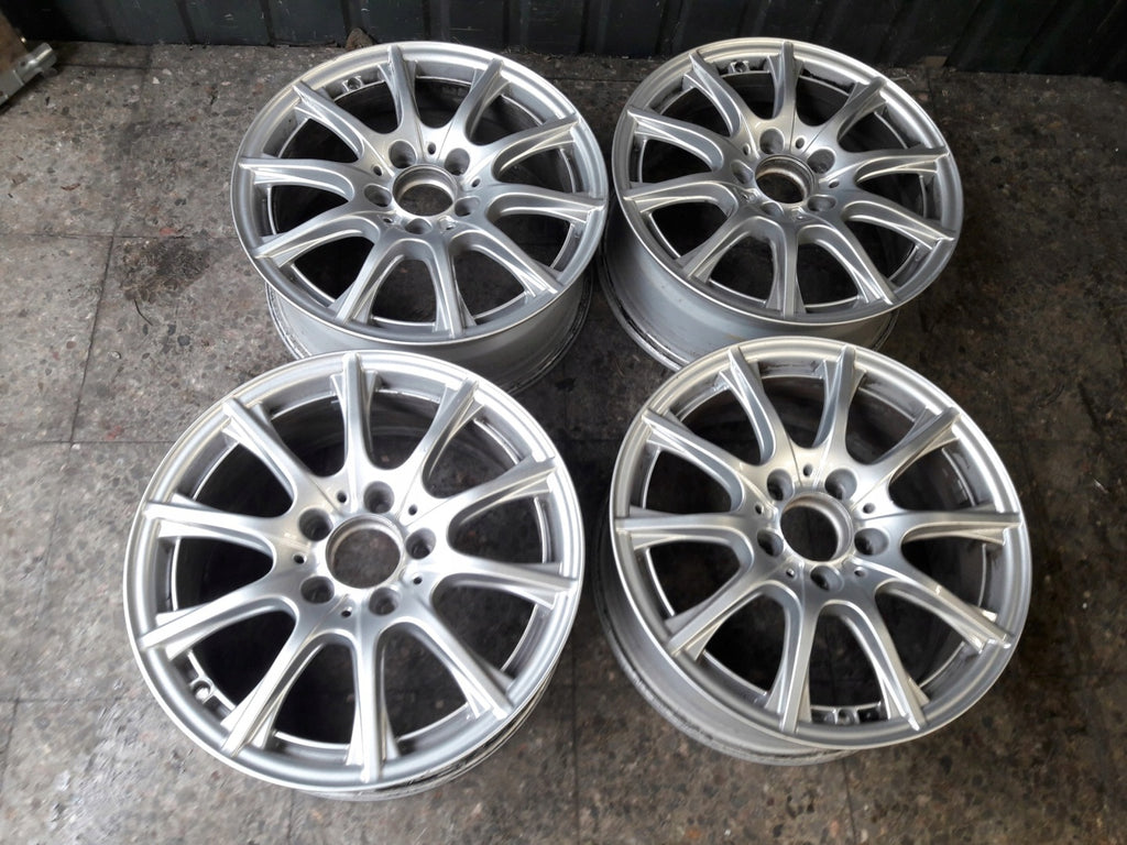 4x Alufelge 16 Zoll 6.5" 5x112 49ET Glanz Silber A2054012400 Mercedes-Benz FEL3304306467br