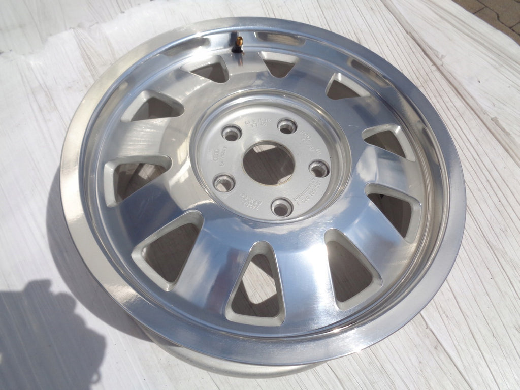 1x Alufelge 15 Zoll 6.0" 5x112 45ET Glanz Silber 4B0601025 Audi C5 Rim Wheel