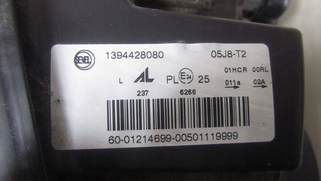 Frontscheinwerfer Fiat Ducato Boxer 1394428080 Links Scheinwerfer Headlight