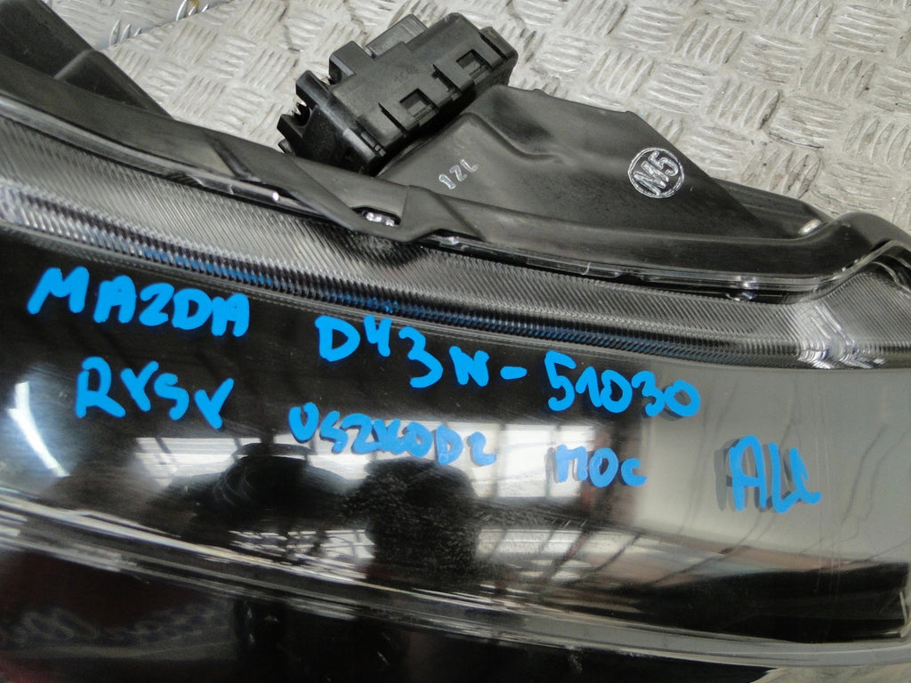 Frontscheinwerfer Mazda III D43N-51030 LED Rechts Scheinwerfer Headlight SCH4177423976nf